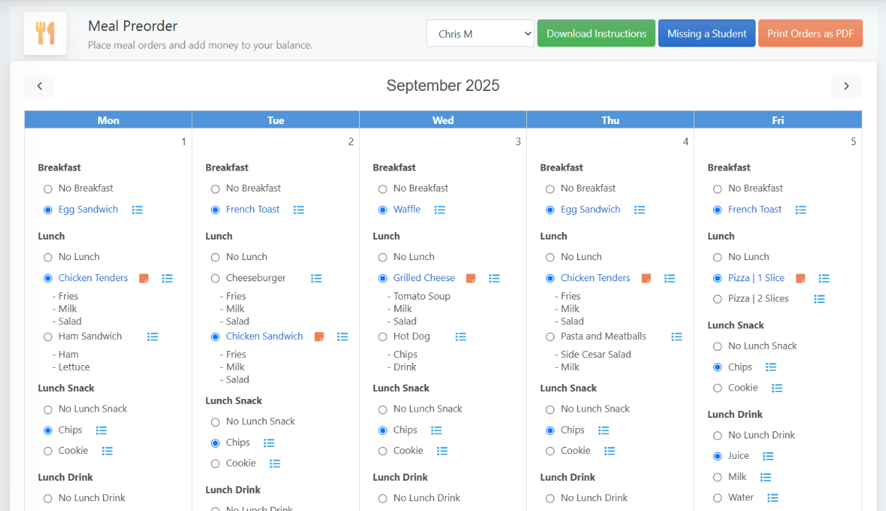 School Lunch App Software Solutions 2026